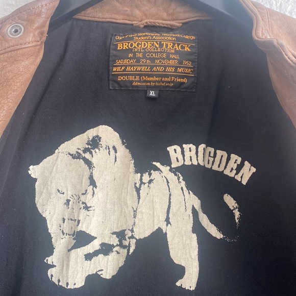 Brogden Track Leather Jacket - Picture 3 of 4